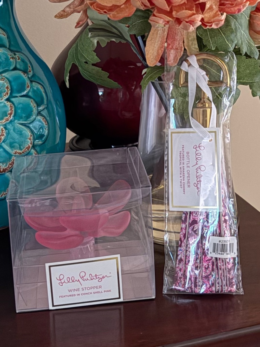 NWT Lilly Pulitzer choose Wine Stopper or Bottle Opener
